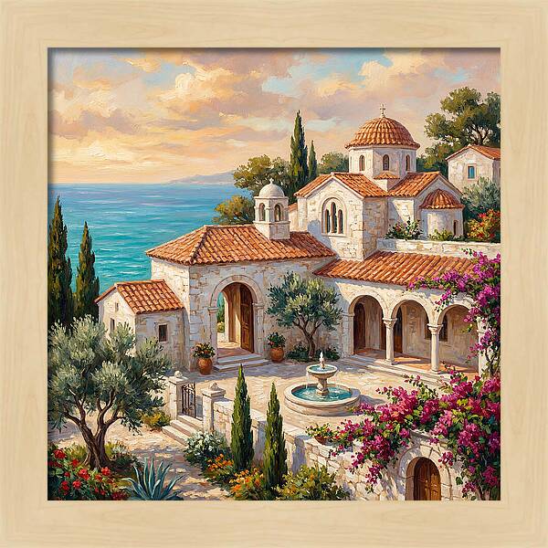 Mediterranean Temple Serenity