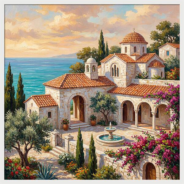 Mediterranean Temple Serenity