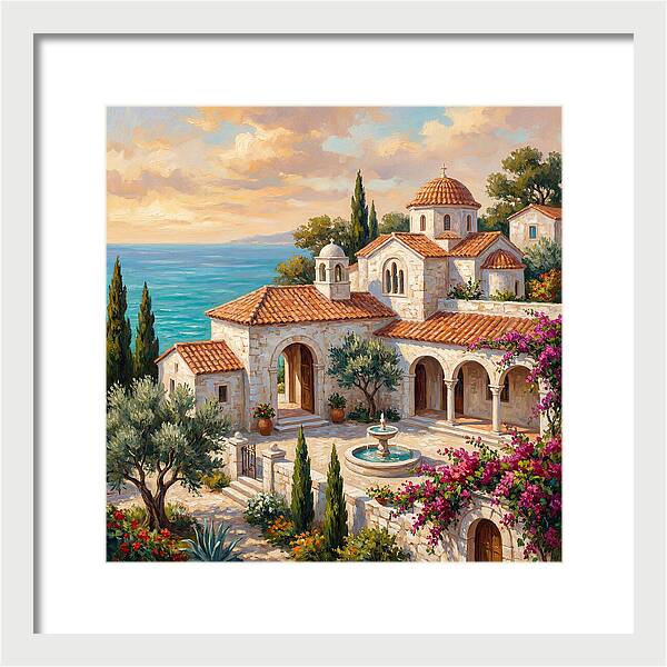 Mediterranean Temple Serenity