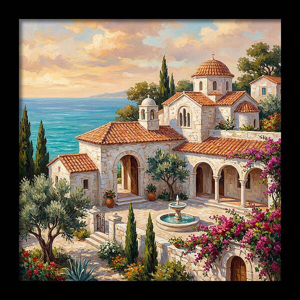 Mediterranean Temple Serenity