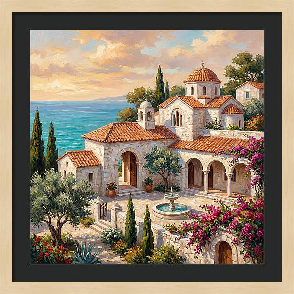 Mediterranean Temple Serenity