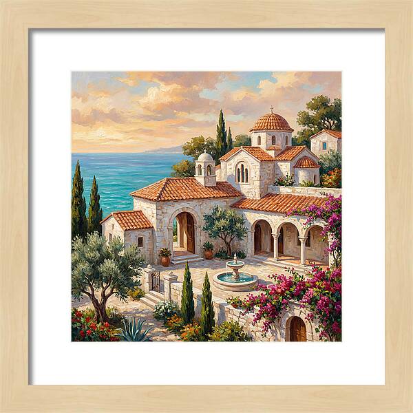 Mediterranean Temple Serenity