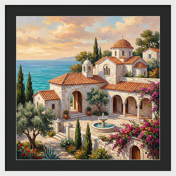 Mediterranean Temple Serenity