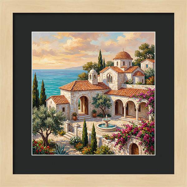 Mediterranean Temple Serenity