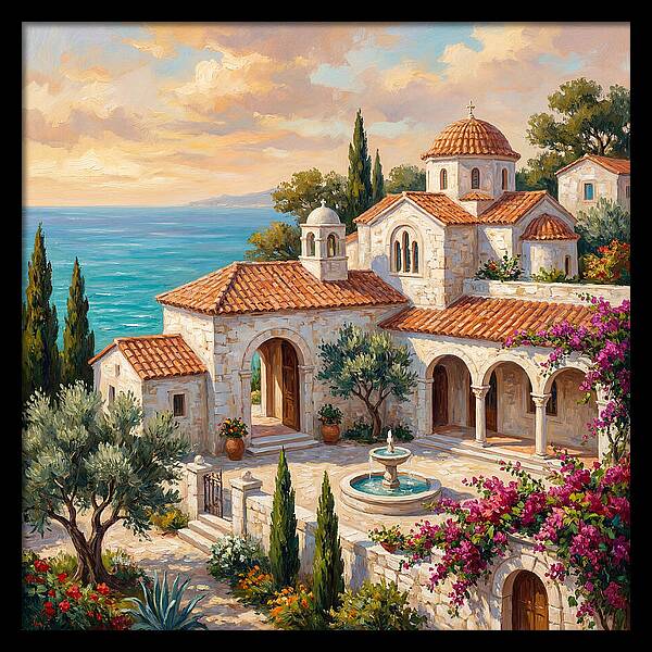 Mediterranean Temple Serenity