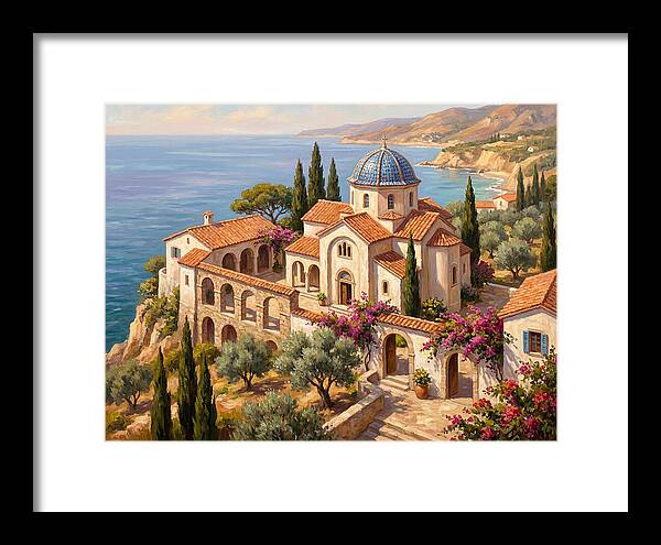 Mediterranean Temple Tranquility