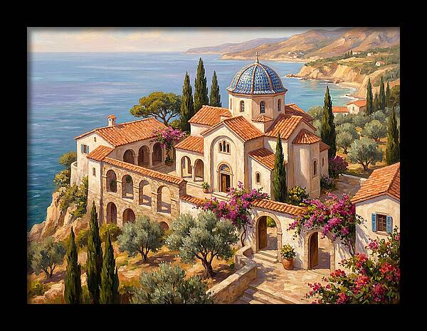 Mediterranean Temple Tranquility