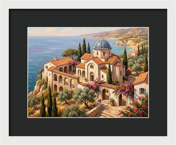 Mediterranean Temple Tranquility
