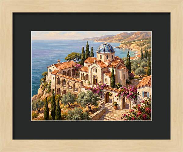 Mediterranean Temple Tranquility