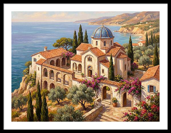 Mediterranean Temple Tranquility