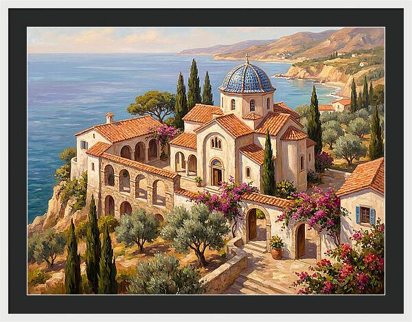 Mediterranean Temple Tranquility
