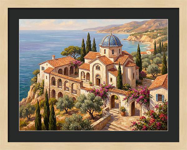 Mediterranean Temple Tranquility