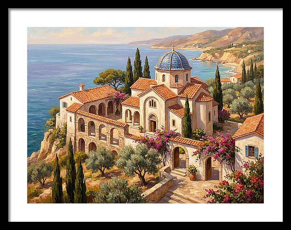 Mediterranean Temple Tranquility