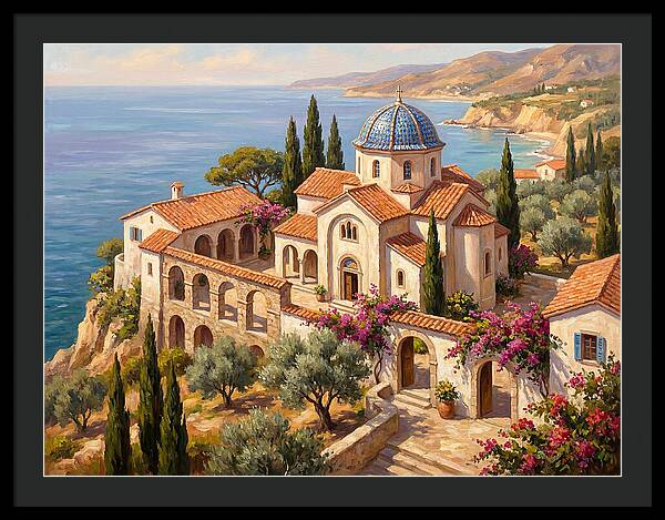 Mediterranean Temple Tranquility