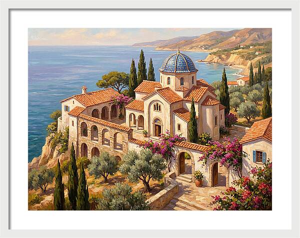 Mediterranean Temple Tranquility