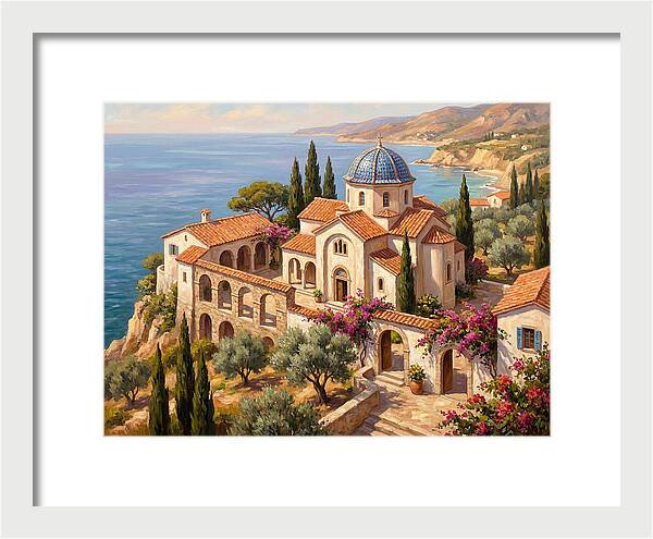Mediterranean Temple Tranquility