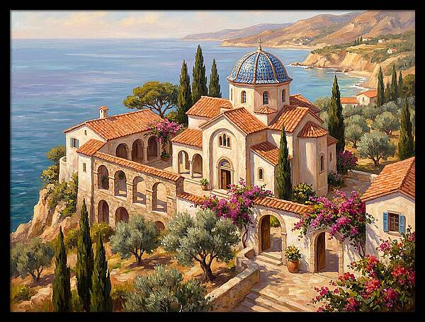 Mediterranean Temple Tranquility