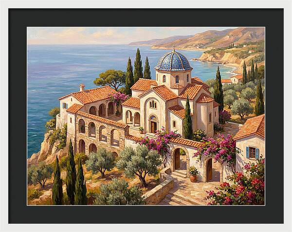 Mediterranean Temple Tranquility