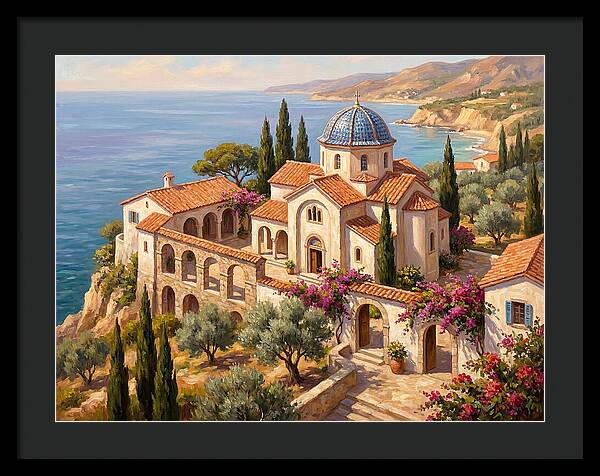 Mediterranean Temple Tranquility
