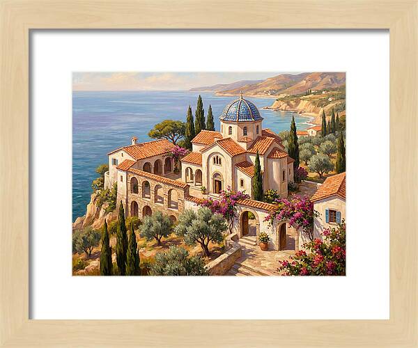 Mediterranean Temple Tranquility