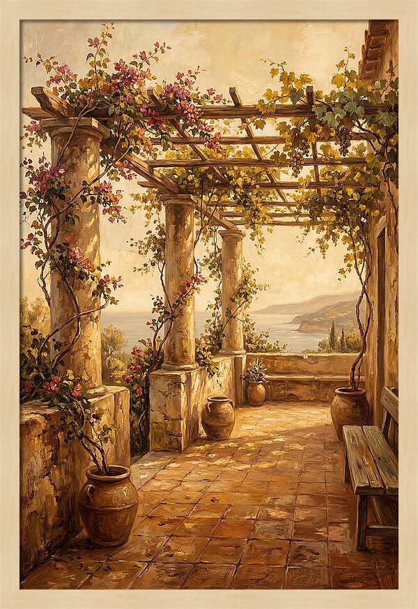 Mediterranean Terrace View