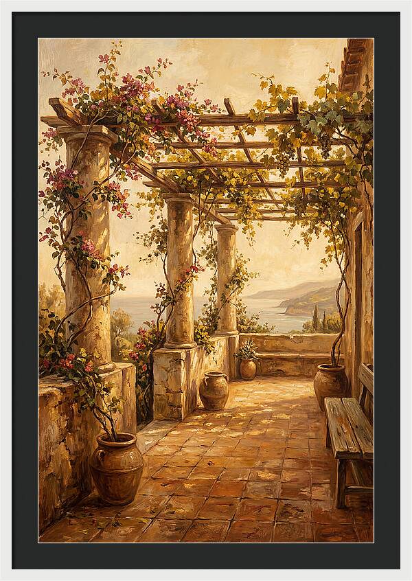 Mediterranean Terrace View