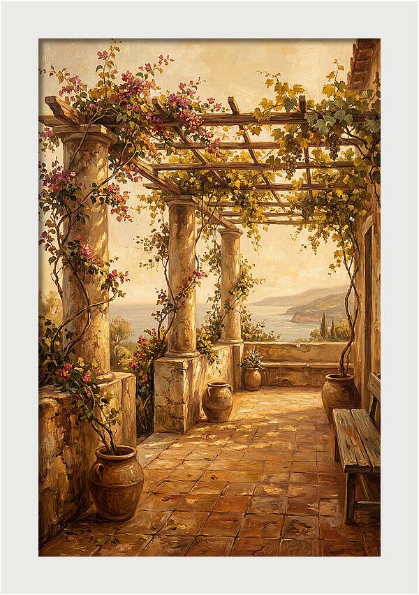 Mediterranean Terrace View