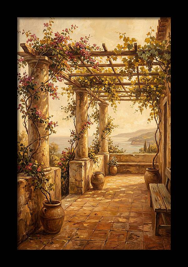 Mediterranean Terrace View