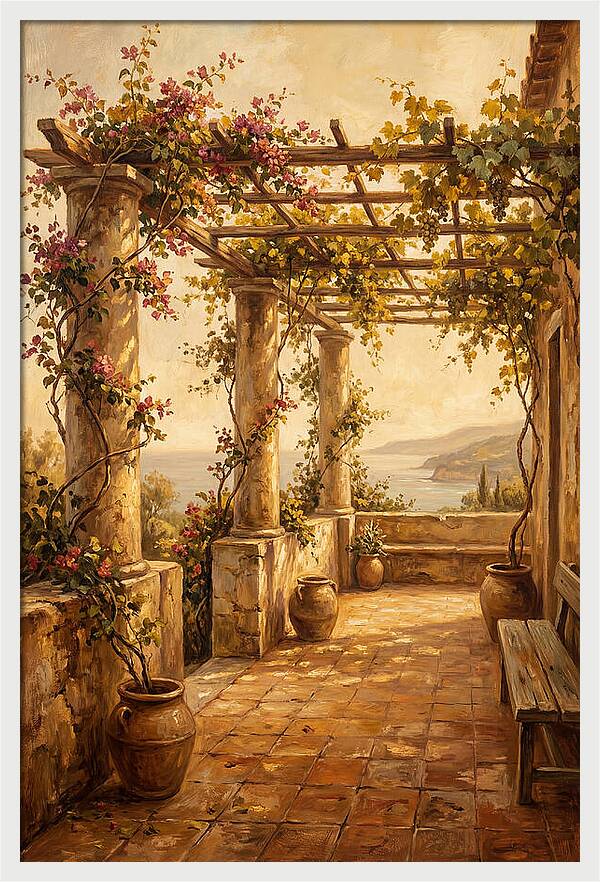 Mediterranean Terrace View