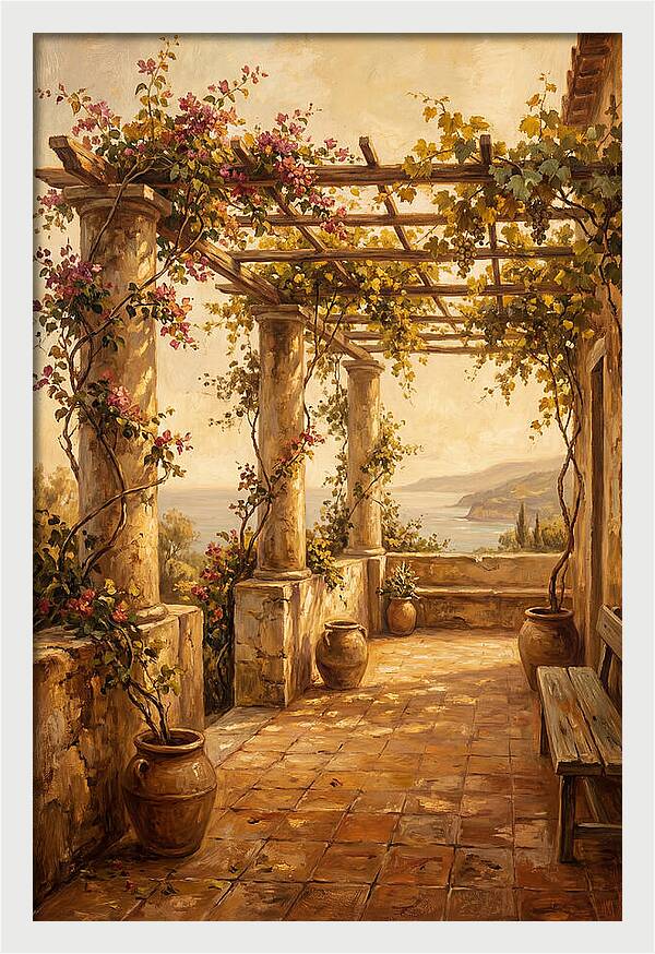 Mediterranean Terrace View