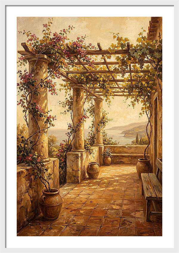 Mediterranean Terrace View