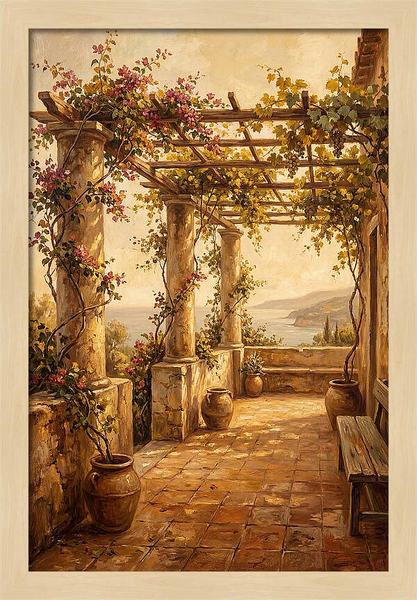 Mediterranean Terrace View