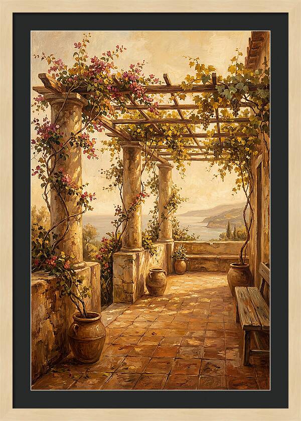 Mediterranean Terrace View