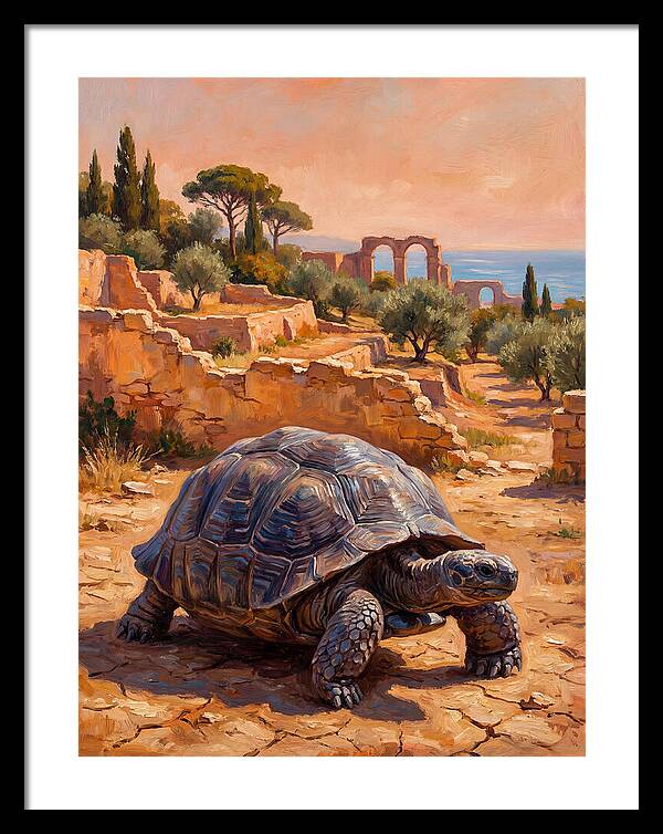 Mediterranean Tortoise Serenity