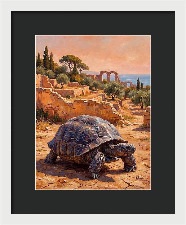 Mediterranean Tortoise Serenity