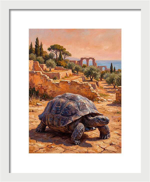 Mediterranean Tortoise Serenity
