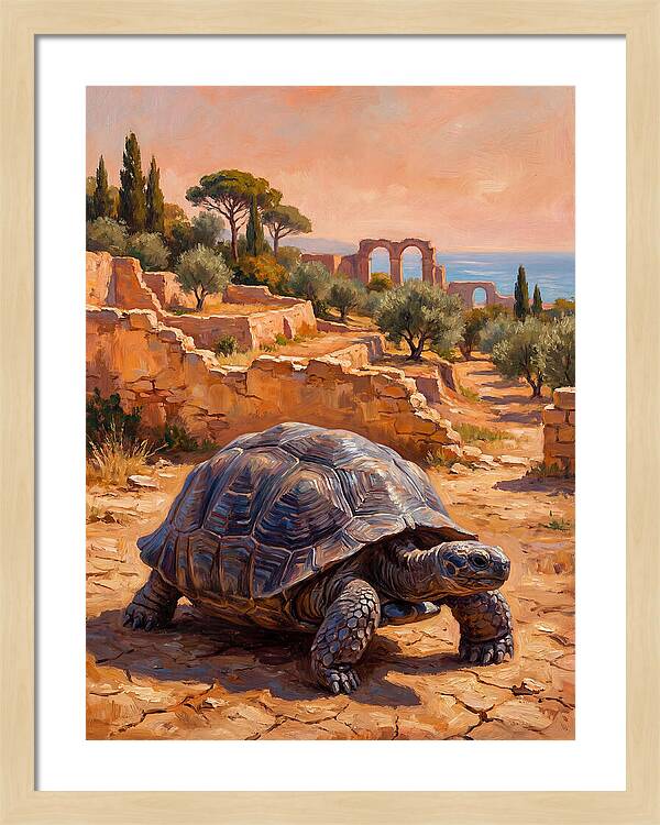 Mediterranean Tortoise Serenity