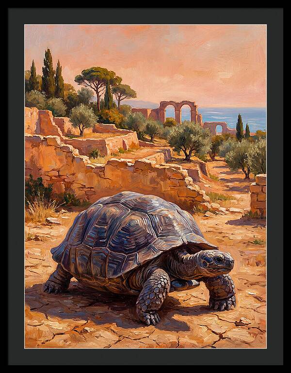 Mediterranean Tortoise Serenity