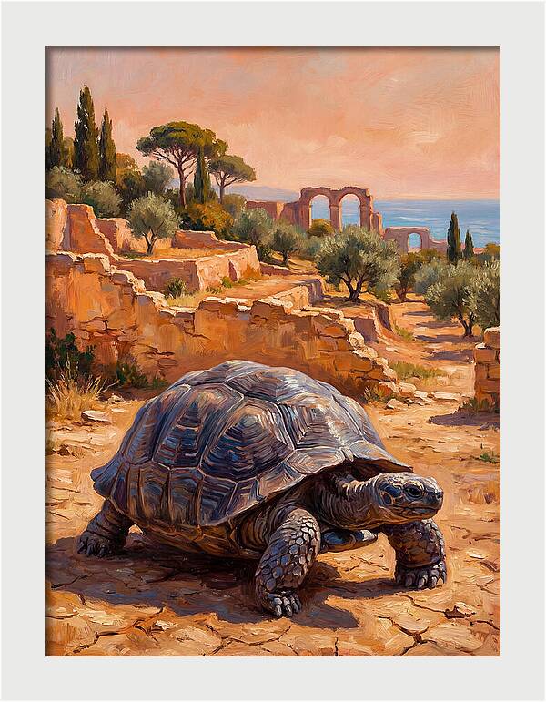 Mediterranean Tortoise Serenity