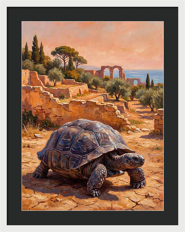 Mediterranean Tortoise Serenity