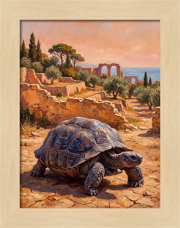 Mediterranean Tortoise Serenity
