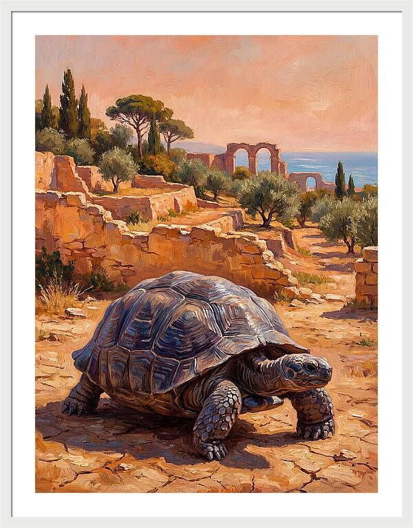 Mediterranean Tortoise Serenity