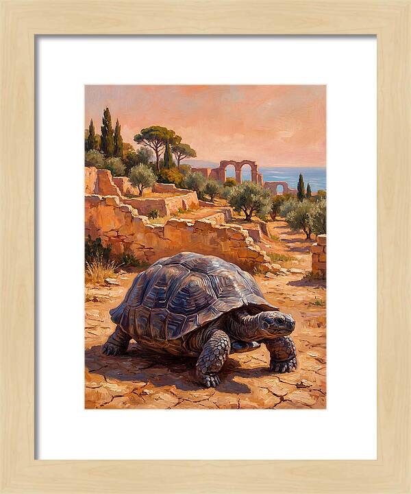 Mediterranean Tortoise Serenity
