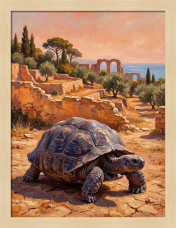 Mediterranean Tortoise Serenity