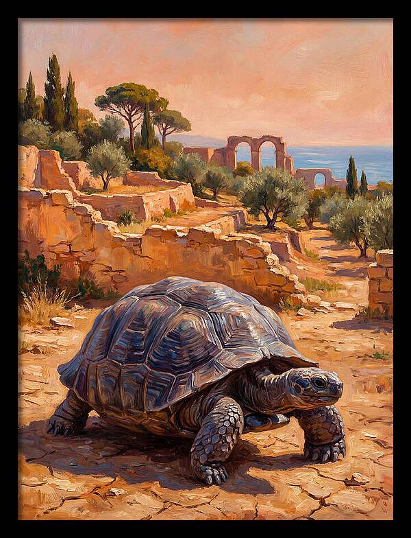 Mediterranean Tortoise Serenity