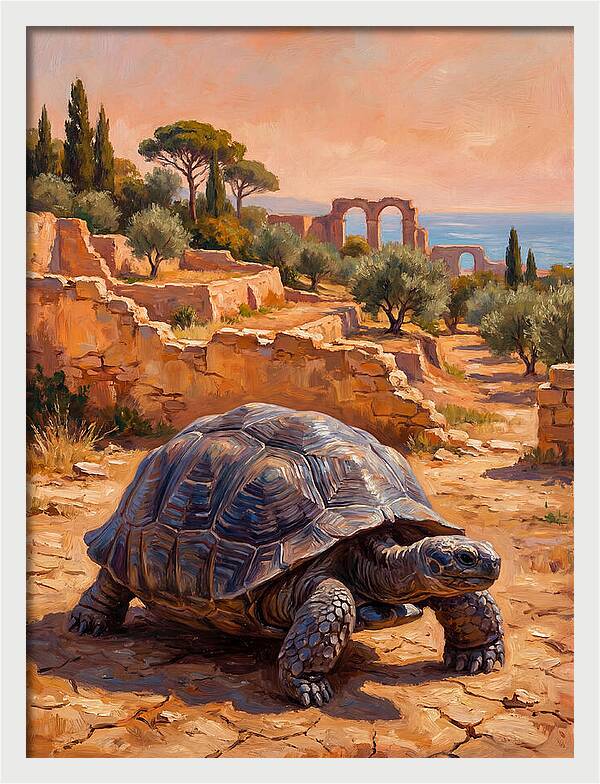 Mediterranean Tortoise Serenity