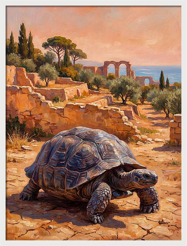 Mediterranean Tortoise Serenity