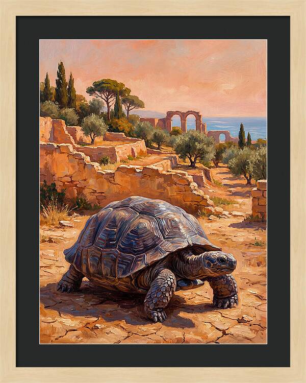 Mediterranean Tortoise Serenity