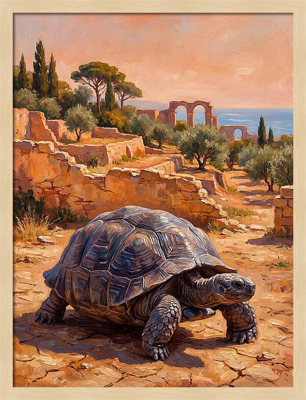 Mediterranean Tortoise Serenity