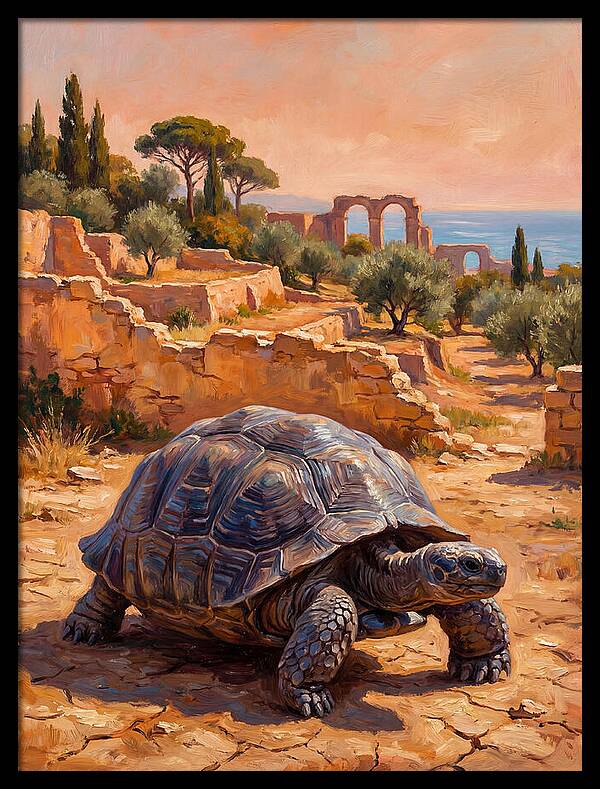 Mediterranean Tortoise Serenity